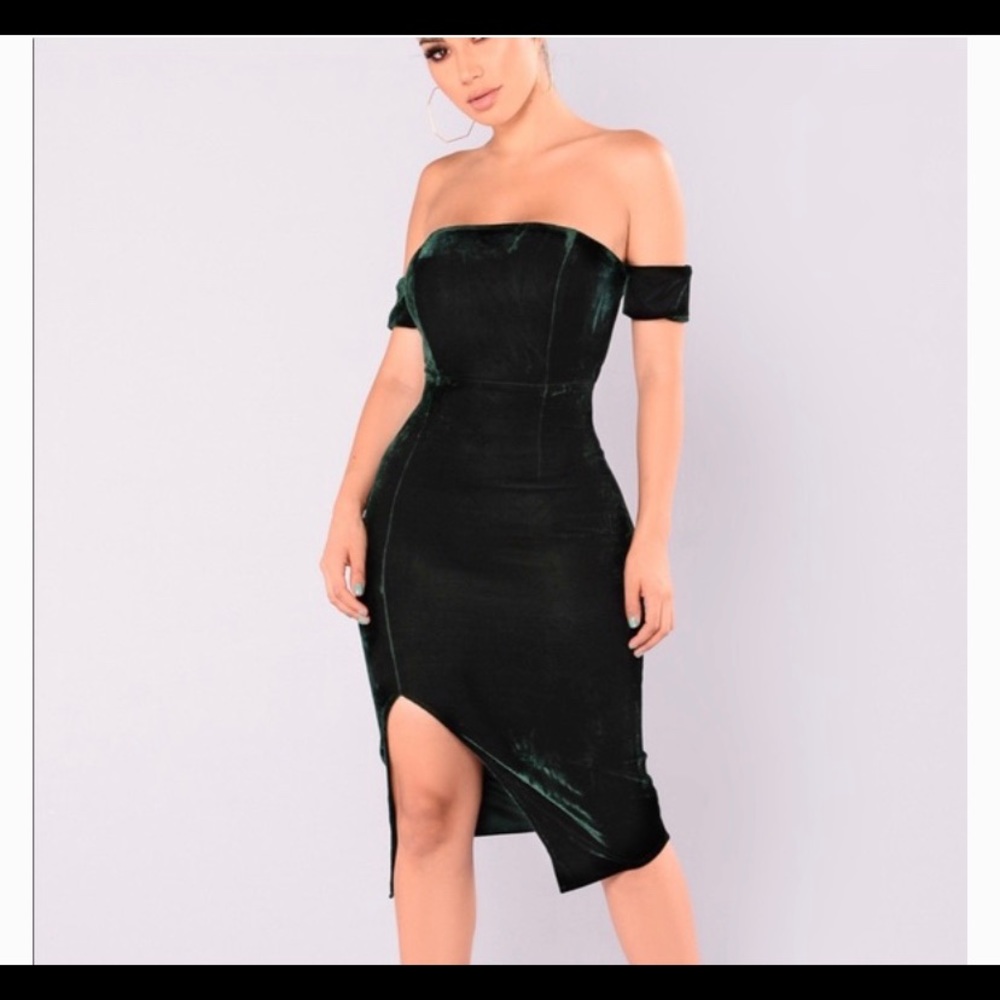 Velvet FashionNova dress